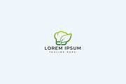 Eco restaurant logo, a Branding & Logo Template by vectplus (Thumbnail 1 of 2)