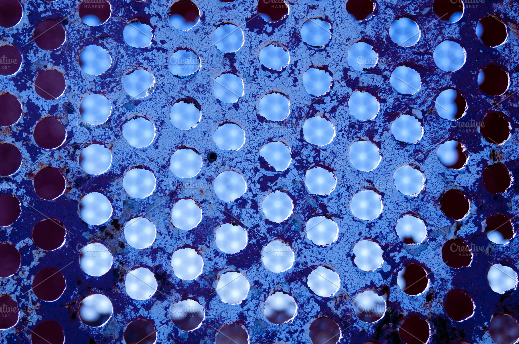 Blue Metal Background, a Background Photo by THP Creative