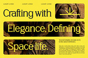 Enkyfa Serif Display Typeface, a Serif Font by timelesstype.co (Thumbnail 12 of 15)