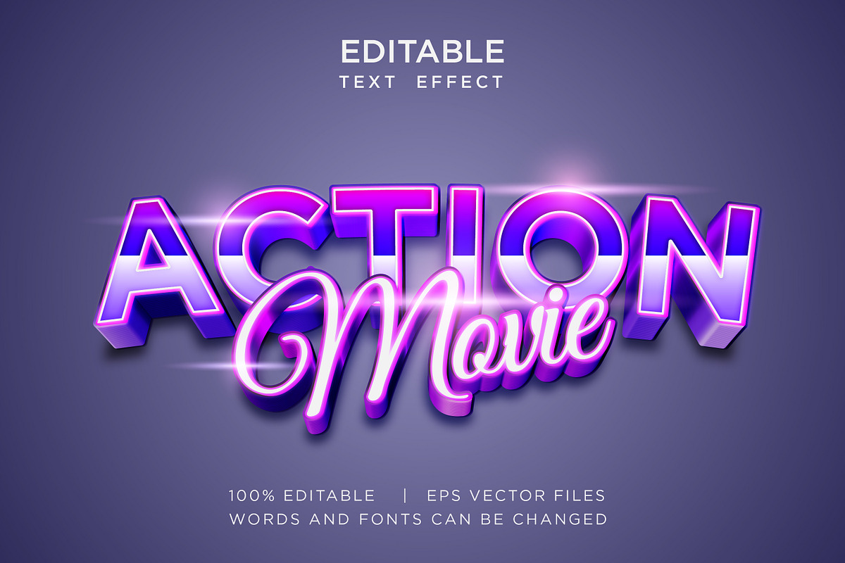 3d editable text effect bundle, a Plug-in Add-On by yokbisayok (Photo 26 of 32)