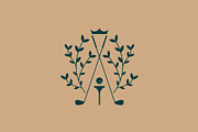 Luxury Vintage Retro Golf Club Logo, a Branding & Logo Template by Buqancreative (Thumbnail 4 of 4)