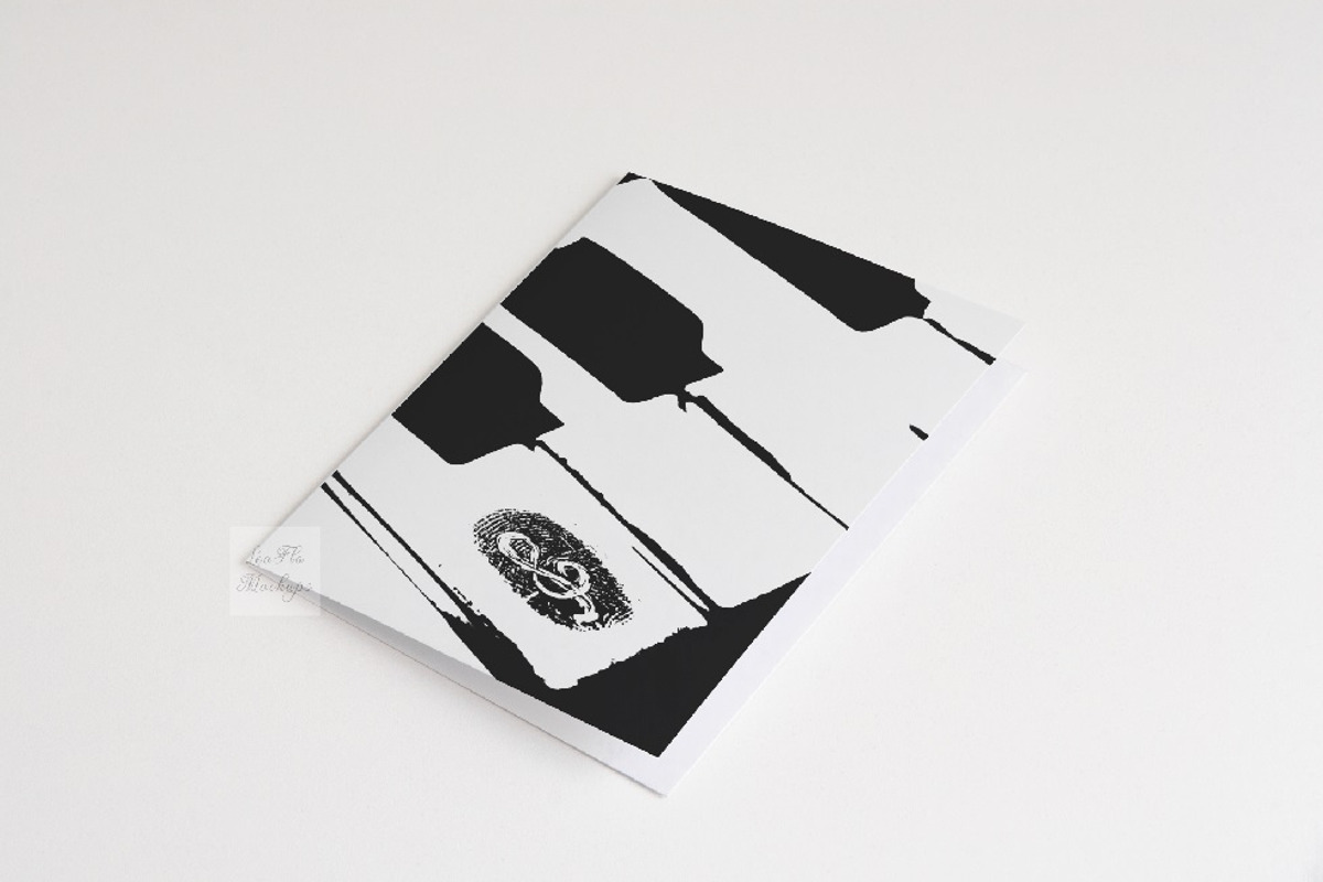 A2 Greeting card mockup psd photo, a Cups & Container Mockup by Leo Flo Mockups (Photo 4 of 7)