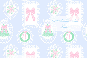 Pastel Grandmillennial Christmas