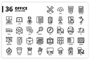 3,600 Icons x3 Styles, an Outline Icon by monkik (Thumbnail 224 of 299)
