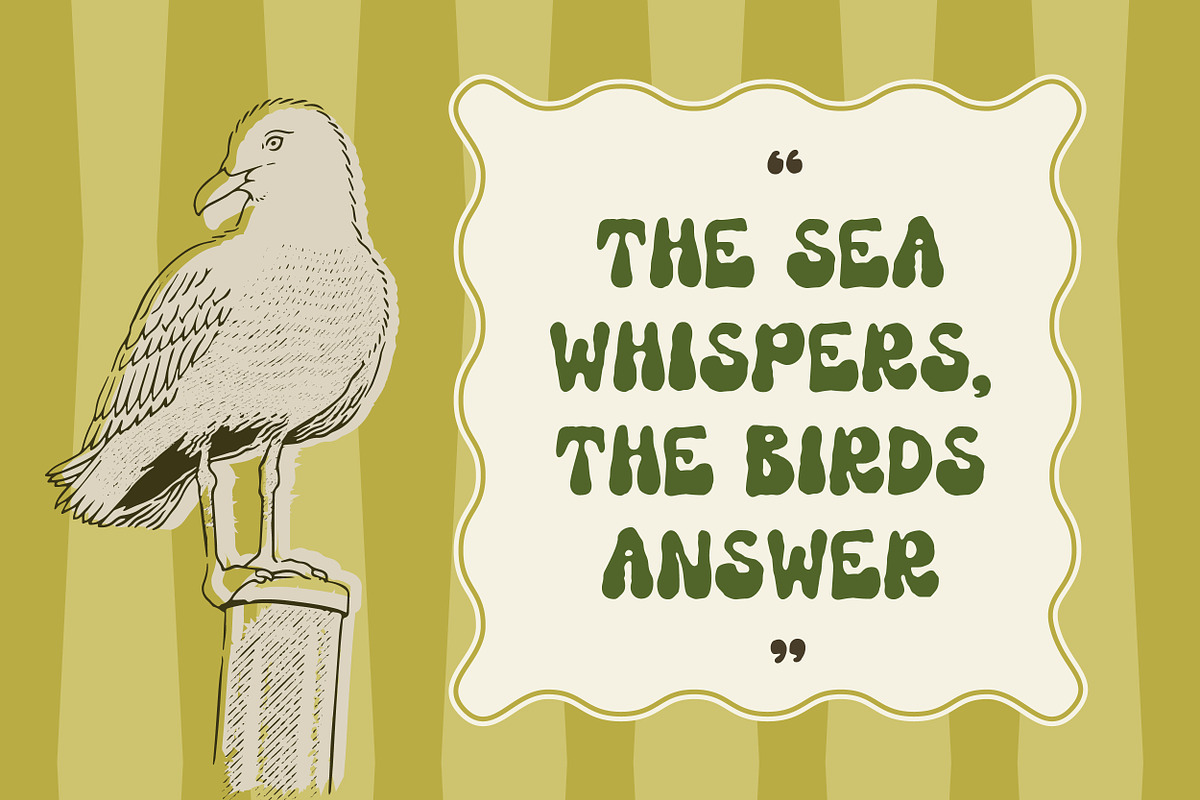 Coastal Palame - Summer Handwritten, a Handwritten Font by Mahesans Co (Photo 4 of 10)