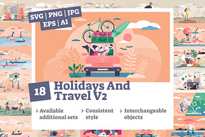 18 Holidays And Travel V2 Concepts