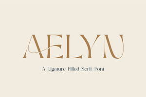 Aelyn - Ligature Serif Font