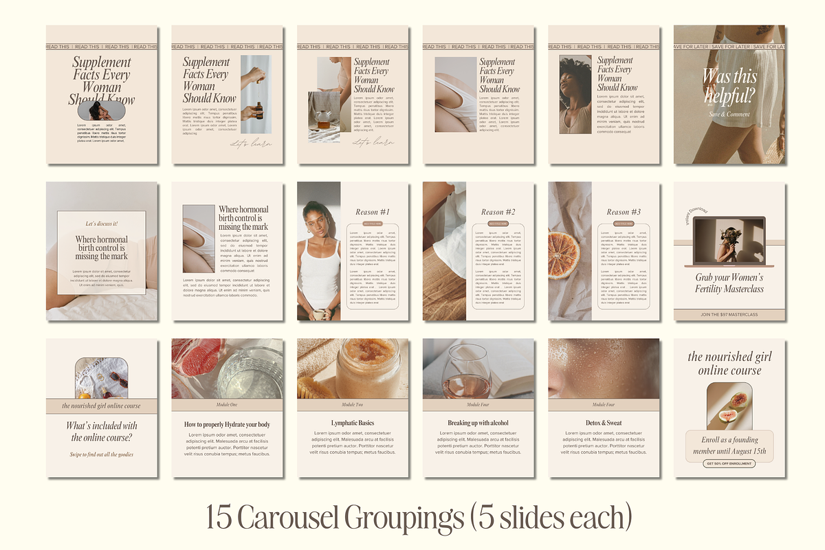 157 Instagram Carousels for Coaches preview 2