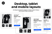Modularity Adobe XD Web UI Kit, an UI Kit Template by Modularity Design (Thumbnail 4 of 11)
