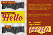 Textured Ripped Paper Pieces - PNGs, a Texture Graphic by Tim Gould Design (Thumbnail 4 of 5)