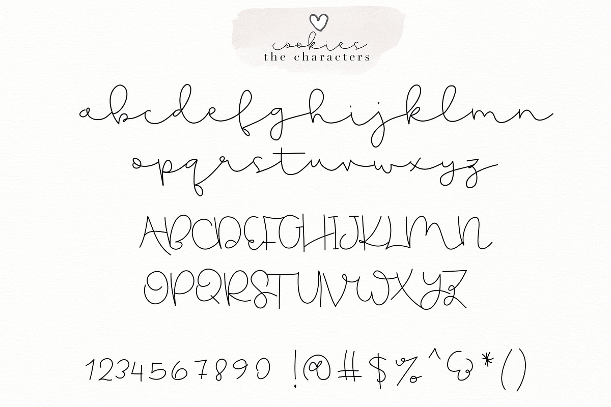 Gingerbread Cookies - A Font Duo, a Script Font by KA Designs (Photo 9 of 10)