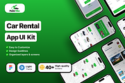 Pakhivibe Car Rental App UI Kit, an UI Kit Template by piyush608 (Thumbnail 1 of 4)