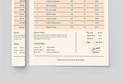 Invoice Design Layout, a Stationery Template by MightyDesign (Thumbnail 3 of 8)