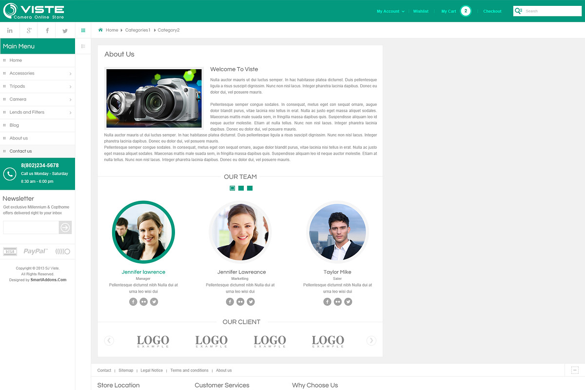 SJ Viste with VirtueMart supported, a Websites & App Template by YouTech (Photo 5 of 5)