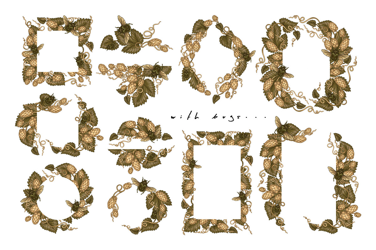 RICH HARVEST — Botanical Patterns, a Decorative Illustration by Liiafis (Photo 8 of 17)