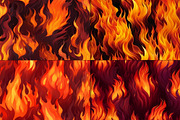 20 Seamless Fire! Fire! Patterns, a Pattern Graphic by Nordic Design (Thumbnail 7 of 9)