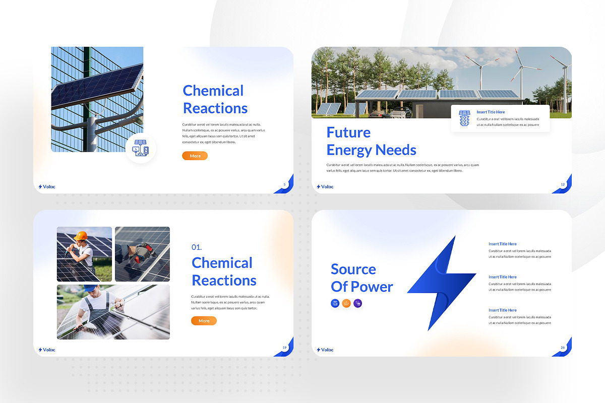 Voltic - Presentation Template, a Presentation Template by Interpitch (Photo 3 of 8)