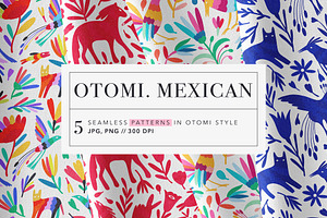 Otomi. Mexican Traditional Patterns