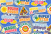 Moonwish a Bold Groovy Font, a Sans Serif Font by Rasiorise Studio (Thumbnail 11 of 12)