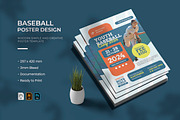 Baseball Camp - Poster, a Print Template by VUNIRA (Thumbnail 1 of 2)