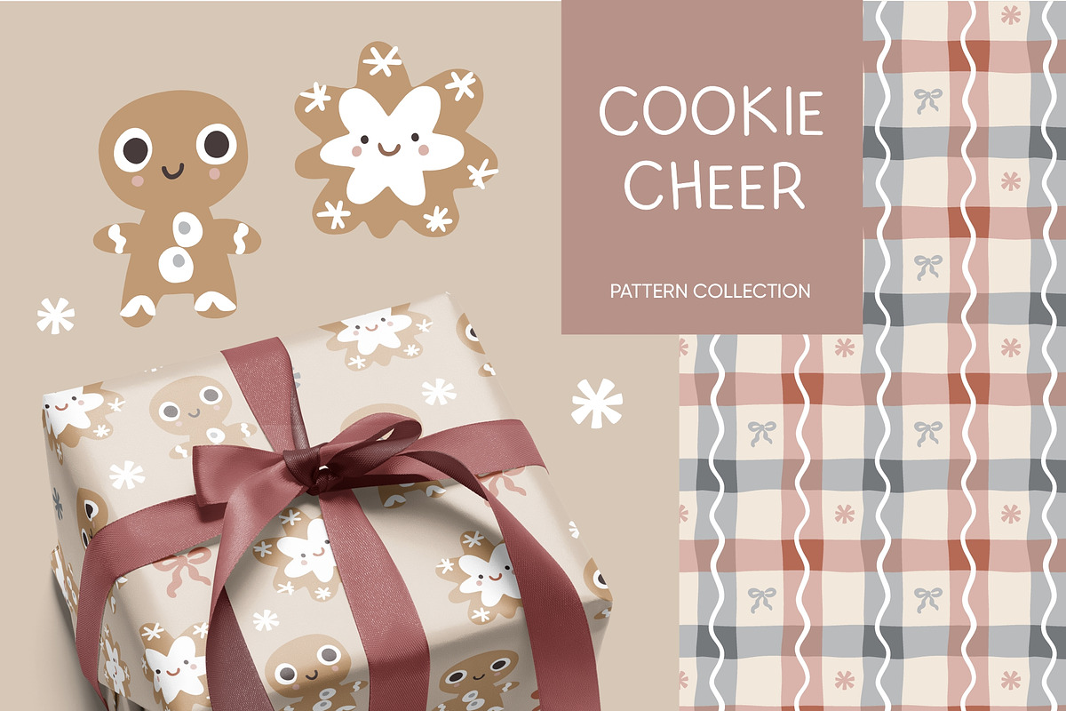 Cookie Cheer - Pattern collection, an Illustration by SurfaceStories (Photo 1 of 7)