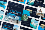 Scuba Diving & Surfing PowerPoint, a Presentation Template by SquidPixey (Thumbnail 5 of 6)