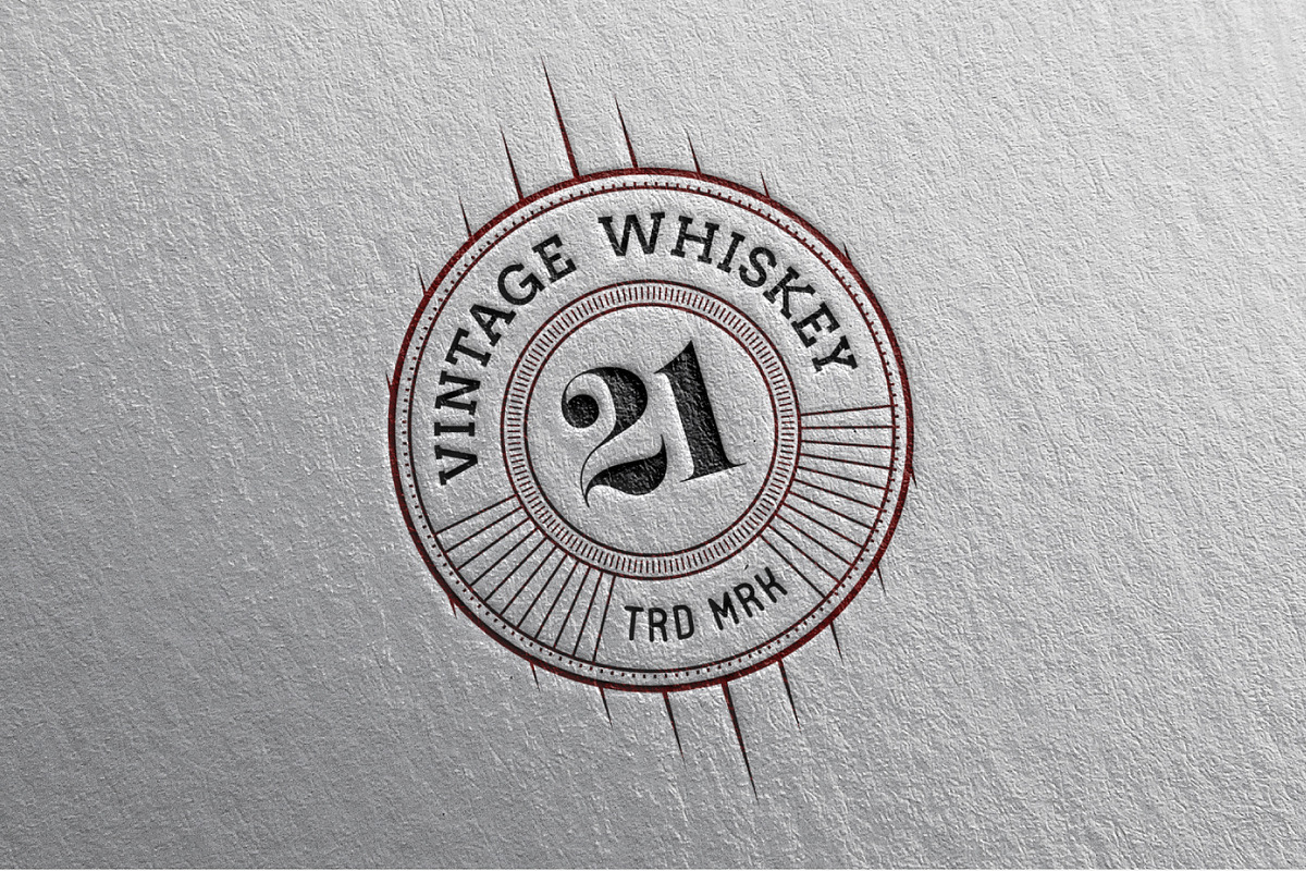 Vintage frame for logo, label design, a Branding & Logo Template by AlmaWorks (Photo 3 of 8)