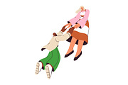 People meeting set. Reunion concept, a Person Illustration by Good Studio (Thumbnail 3 of 20)