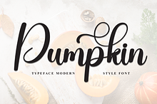 Pumpkin | Script Font