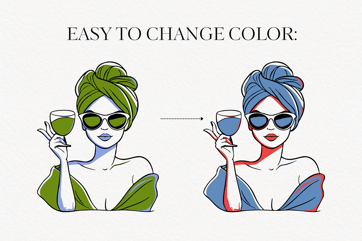 La Dolce Vita SVG Bundle, an Illustration by TatiMockup (Photo 5 of 7)