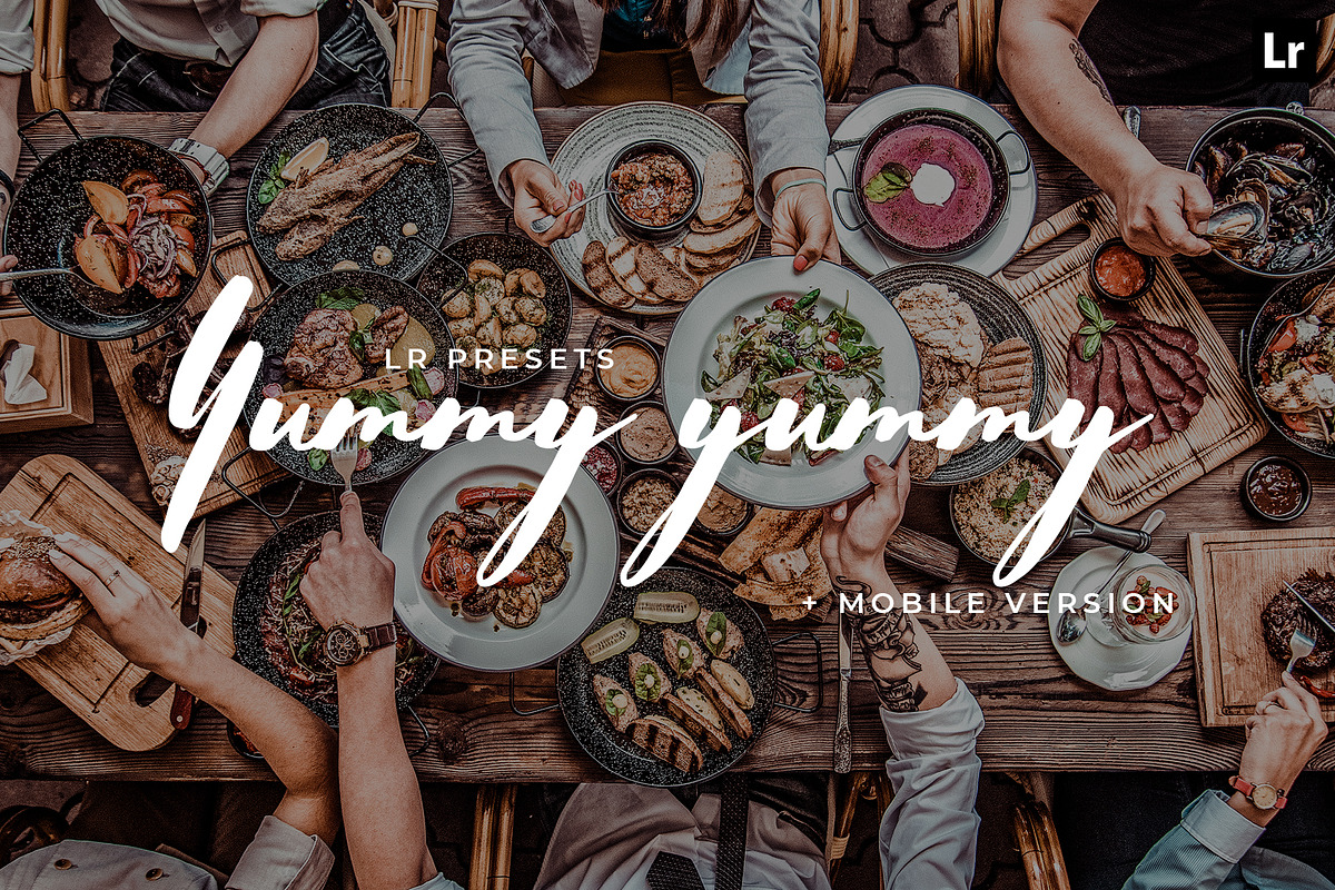 20 Yummy Yummy Lightroom Presets, an Action Add-On by Olg Store (Photo 1 of 11)