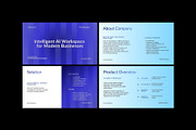 AI SaaS Pitch Deck, a Presentation Template by adoestudio (Thumbnail 5 of 6)