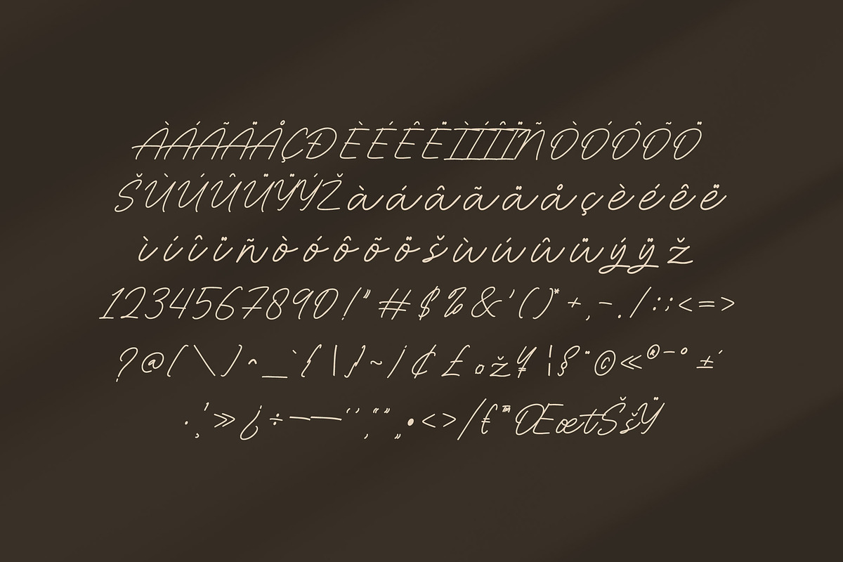 Outside Boston, a Script Font by Rahagita Studio (Photo 11 of 12)