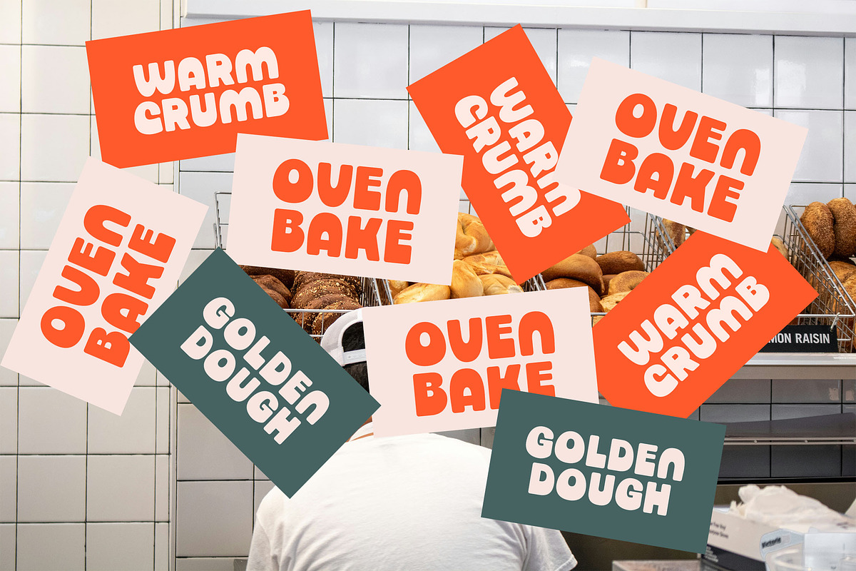 Oven Bake – Bold Retro Display Font, a Font by Versetype (Photo 13 of 15)