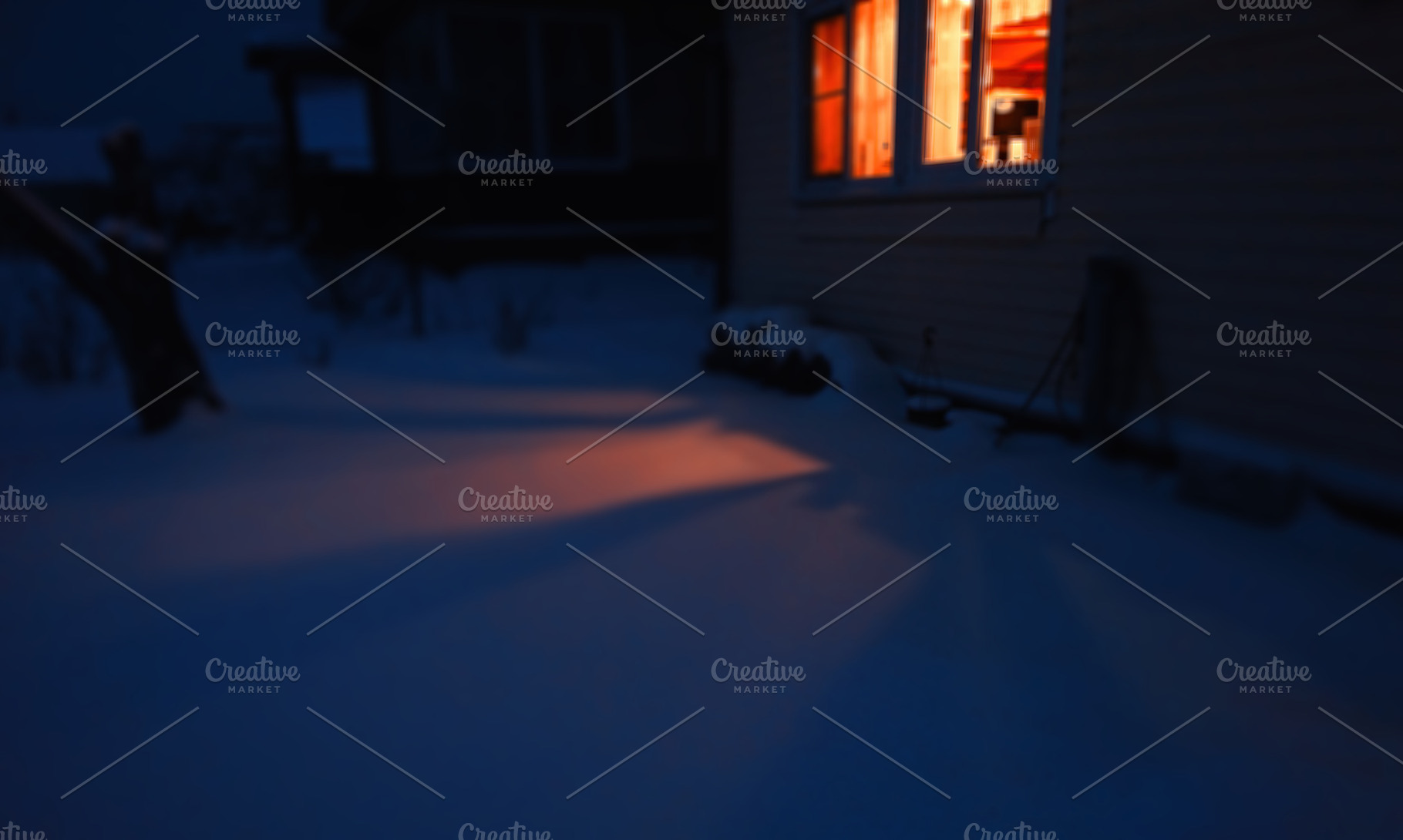 Light from the window of winter house background, an Abstract Photo by RETROWAVE '88
