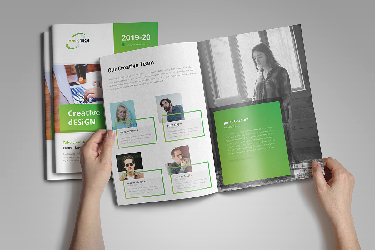10+ Brochure Bundle : 16 pages, a Brochure Template by ZAAS (Photo 2 of 11)