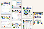 Curiosity & Discovery Workbook, a Stationery Template by Designmela01 (Thumbnail 4 of 5)