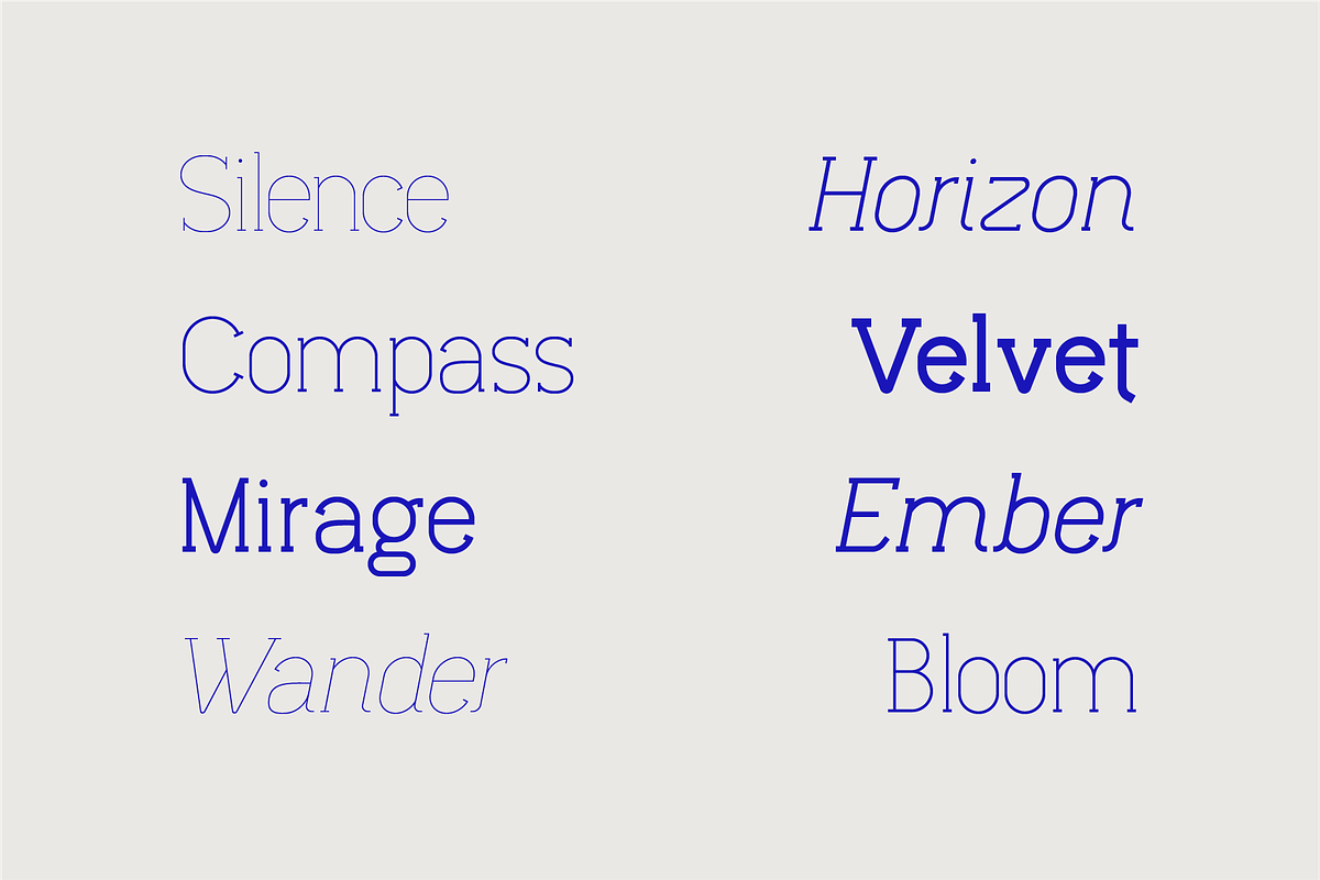 Lilette — A Refined Display Typeface, a Slab Serif Font by Elyas Beria Studio (Photo 5 of 8)