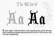 Wizard Letter Gothic, a Blackletter Font by cromatixclassroom (Thumbnail 3 of 6)