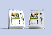 Desk Calendar Mockup, a Poster Template by safrizalstudio (Thumbnail 3 of 5)