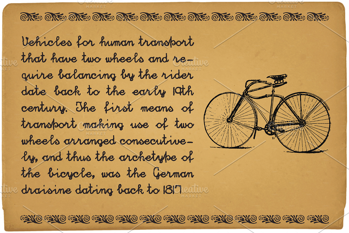 Hand Writer Retro Font, a Serif Font by Jadugar Design Studio (Photo 3 of 8)