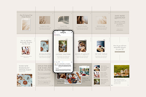 Olive Instagram Carousel Templates