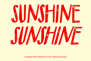 CS Cormac Stamp, a Sans Serif Font by Craft Supply Co. (Thumbnail 3 of 8)