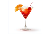 Prompt Cocktail glass clipart, a Decorative Illustration by Creative design (Thumbnail 2 of 7)