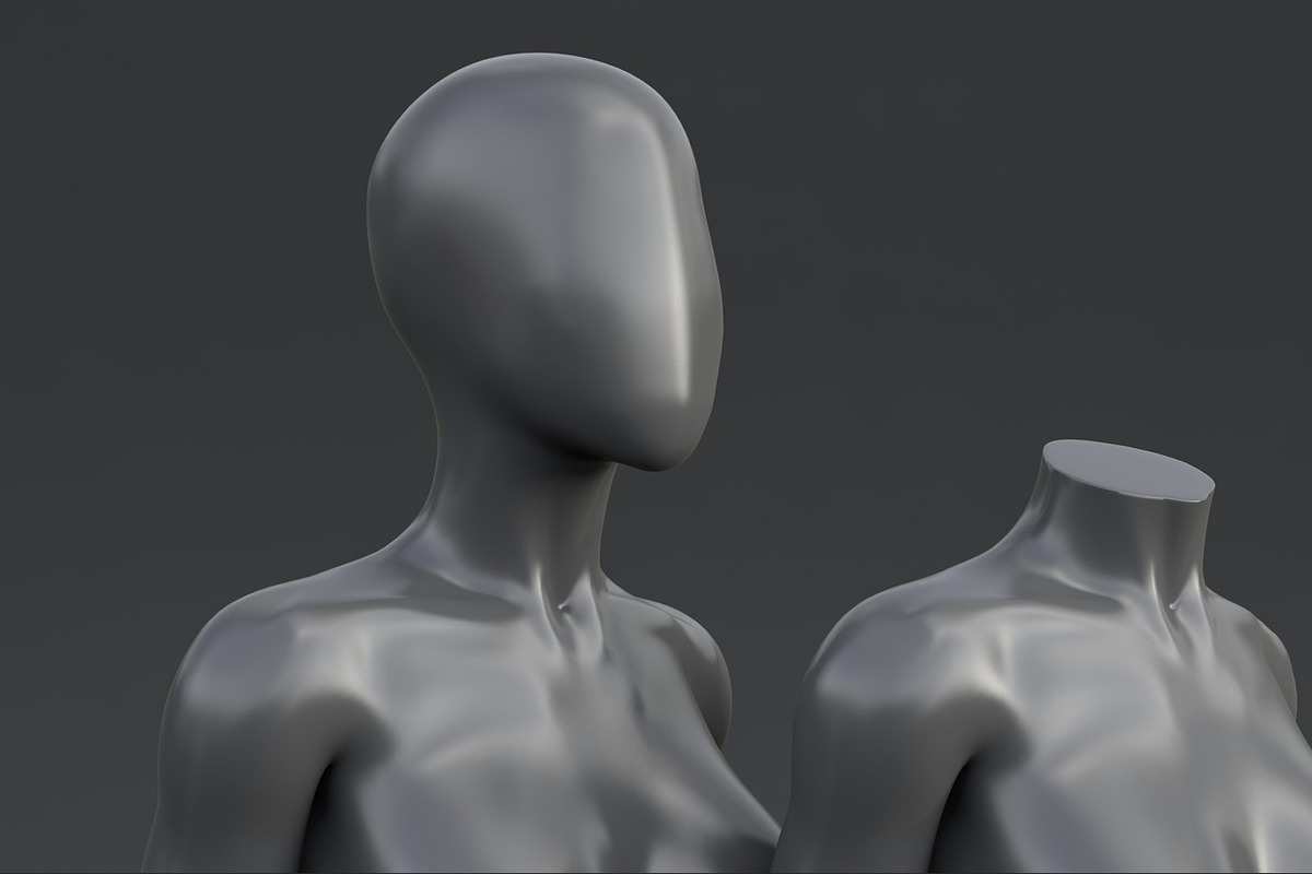 Female mannequin in clothes POSE 1, a Characters & Person 3D Model by mrGarret (Photo 7 of 45)