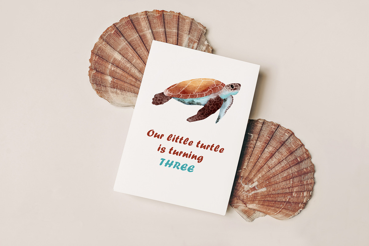 Sea Animals Clipart & Patterns, a Pattern Graphic by Lagmar Design (Photo 10 of 12)
