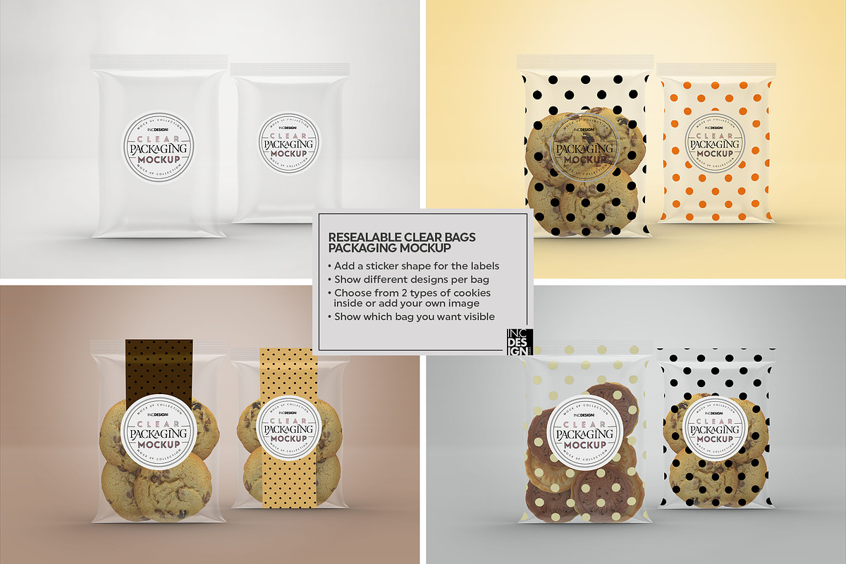 03 Clear Container Packaging Mockups, a Packaging Mockup by INCDesign (Photo 25 of 26)