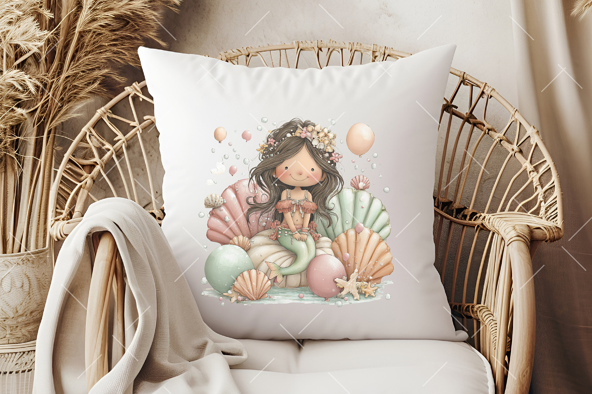 Whimsical Summer Pool Party Clipart, an Illustration by OK Design (Photo 5 of 6)