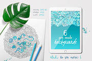Sky. Graphics-letterings-patterns., an Illustration by MaljukArt (Thumbnail 3 of 20)