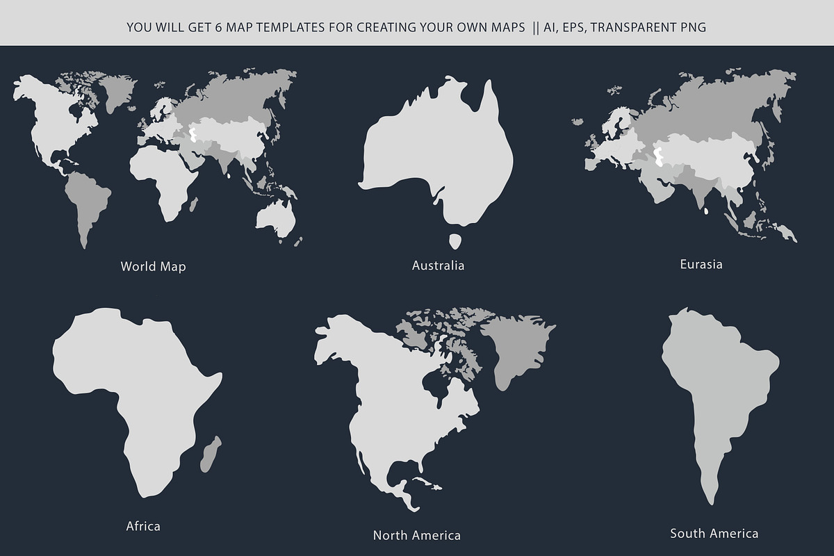 Animal World - Map Creator, an Animal Illustration by Oksana Stepova (Photo 6 of 15)